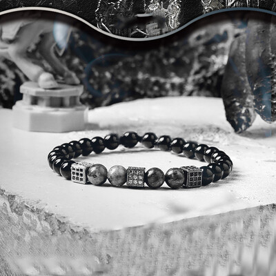 5A valódi természetes vörös tigris szem gyöngyök kő karkötő férfi női cirkon kiegészítők, kézzel készített ékszerek, ajándék barátnőknek nagykereskedés