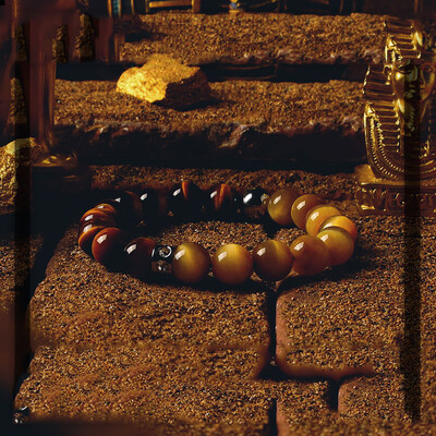 5A valódi természetes vörös tigris szem gyöngyök kő karkötő férfi női cirkon kiegészítők, kézzel készített ékszerek, ajándék barátnőknek nagykereskedés