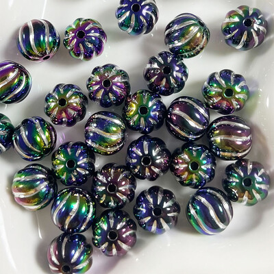 Srebrne perle od bundeve za izradu nakita Naušnice DIY dekoracija Telefonski lanac Privjesak za auto Vješanje za djecu Uže za kosu Dodaci