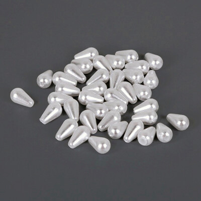 1 sac 6mm 8mm lacrimă ABS imitație de perle margele libere DIY bijuterii descoperiri artizanat