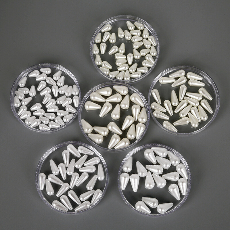 1 sac 6mm 8mm lacrimă ABS imitație de perle margele libere DIY bijuterii descoperiri artizanat