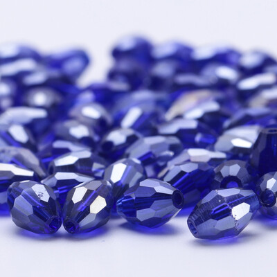 4*6 mm ryžové zrná rakúske krištáľové korálky AB farba oválne sklenené krištáľové korálky voľné dištančné korálky na výrobu šperkov DIY náramok