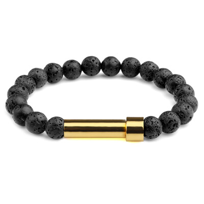 Natūralaus akmens poros apyrankės slaptos žinutės vamzdelio užrašai gali būti dedami Draugystės apyrankės moterims Vyrams Žavingi papuošalai