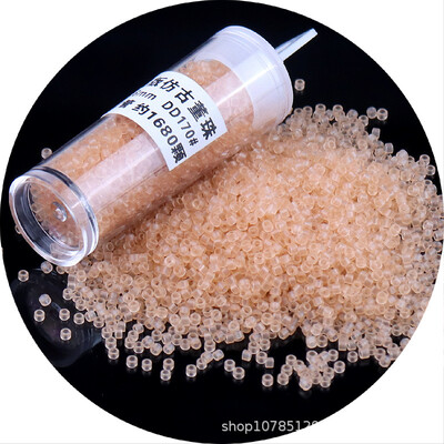 840 buc 11/0 DB margele de sticla 1.3x1.6mm uniform metalic culoare opac spacer margele de sticla pentru realizarea de bijuterii DIY