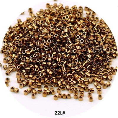 1000 ks 11/0 1,6 mm kovové sklenené korálky, starožitné bronzové, jednotné rozperné korálky, prívesok na výrobu náramkov a šperkov