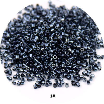 1000 ks 11/0 1,6 mm kovové sklenené korálky, starožitné bronzové, jednotné rozperné korálky, prívesok na výrobu náramkov a šperkov