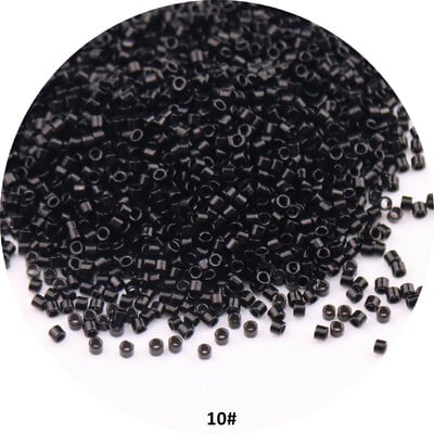1000 ks 11/0 1,6 mm kovové sklenené korálky, starožitné bronzové, jednotné rozperné korálky, prívesok na výrobu náramkov a šperkov