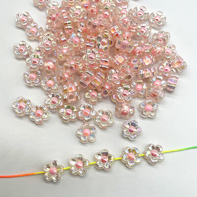 30 kom/lot 12 mm matiranje/prozirnost/AB boja akrilne perle suncokreta labave razmaknice perle za izradu nakita DIY pribor