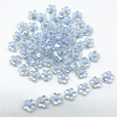 30 kom/lot 12 mm matiranje/prozirnost/AB boja akrilne perle suncokreta labave razmaknice perle za izradu nakita DIY pribor