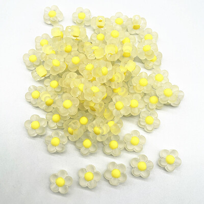 30 kom/lot 12 mm matiranje/prozirnost/AB boja akrilne perle suncokreta labave razmaknice perle za izradu nakita DIY pribor