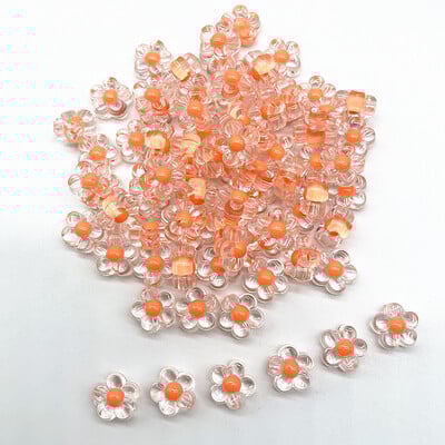 30 kom/lot 12 mm matiranje/prozirnost/AB boja akrilne perle suncokreta labave razmaknice perle za izradu nakita DIY pribor