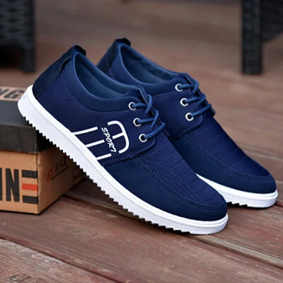 Férfi tornacipők Könnyű vászoncipők Nyári férfi vulkanizált cipő Légáteresztő munkacipők Fűzős Férfi vezetőcipők Zapatillas