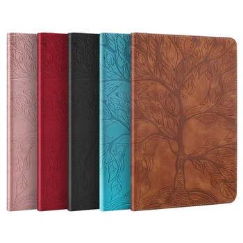 Таблет Coque за Honor Pad X8a Case 11 инча Embossed Tree Flip Wallet Stand Case за Funda Honor Pad X8a 2024 Case Cover 11\