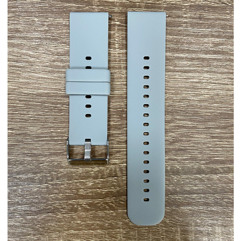 20 mm/22 mm-es univerzális felületű szilikon óraszíj, illeszkedik a Huawei Samsung óra gyorskioldó füléhez