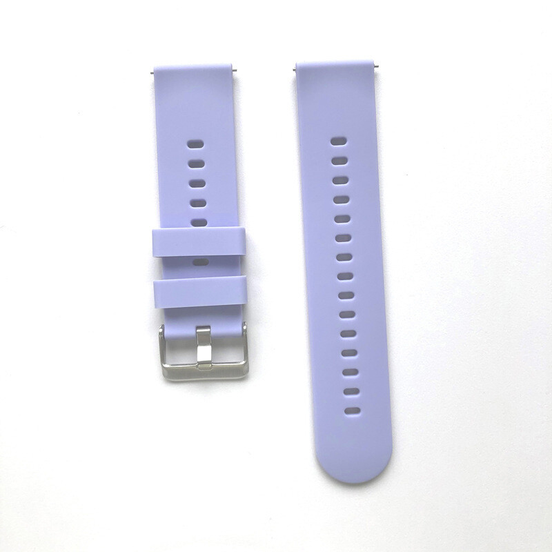 20 mm/22 mm-es univerzális felületű szilikon óraszíj, illeszkedik a Huawei Samsung óra gyorskioldó füléhez