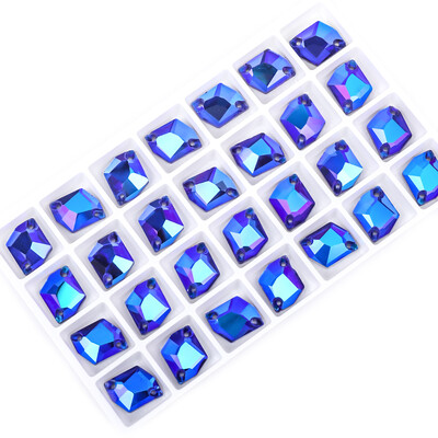 VC Sew On AB Rhinestone Cosmic Flatback Glass Crystals for Fashion Wedding Dresses Topánky Tašky Všetko pre dekoráciu DIY