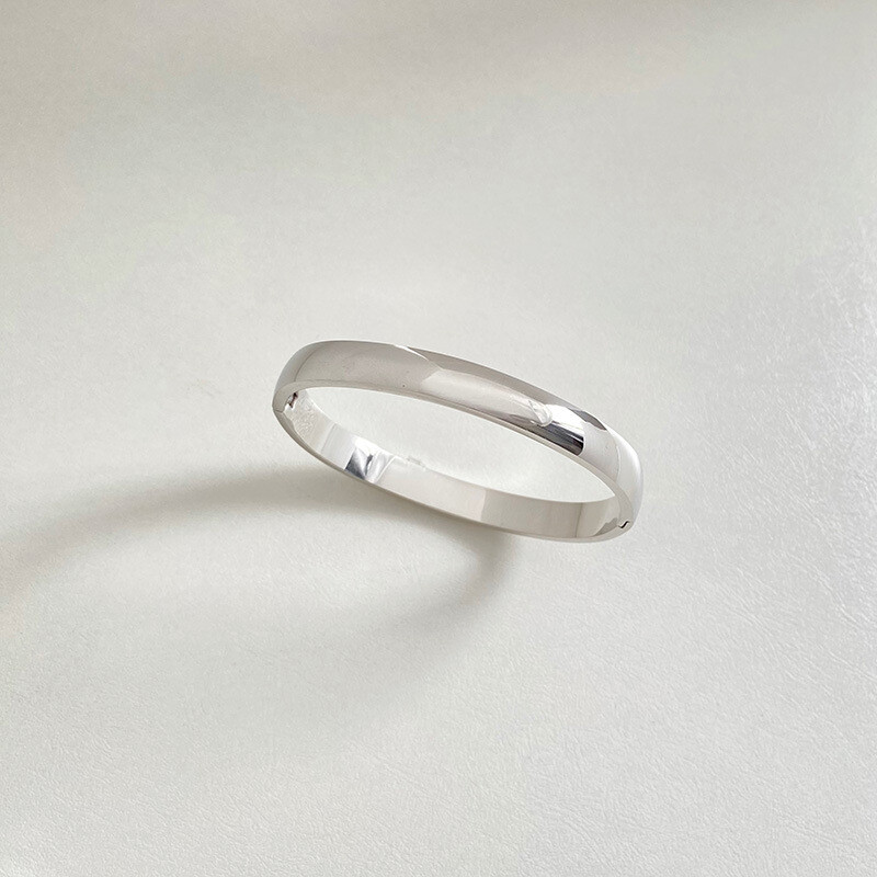 Peri'sbox narukvica s jednostavnim uzorkom od čistog zlata od nehrđajućeg čelika s Pvd platnom za ženske jednostavne 3-dijelne narukvice s nakitom