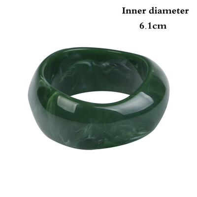 2022. Vintage punk šarena velika narukvica od debele smole, akrilna geometrijska kvadratna narukvica s nepravilnim trokutom za ženski nakit