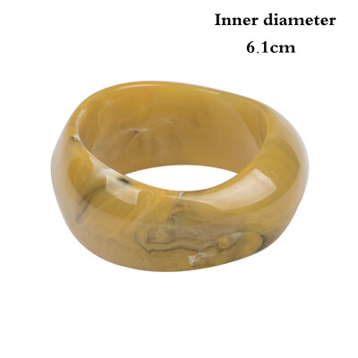 2022. Vintage punk šarena velika narukvica od debele smole, akrilna geometrijska kvadratna narukvica s nepravilnim trokutom za ženski nakit