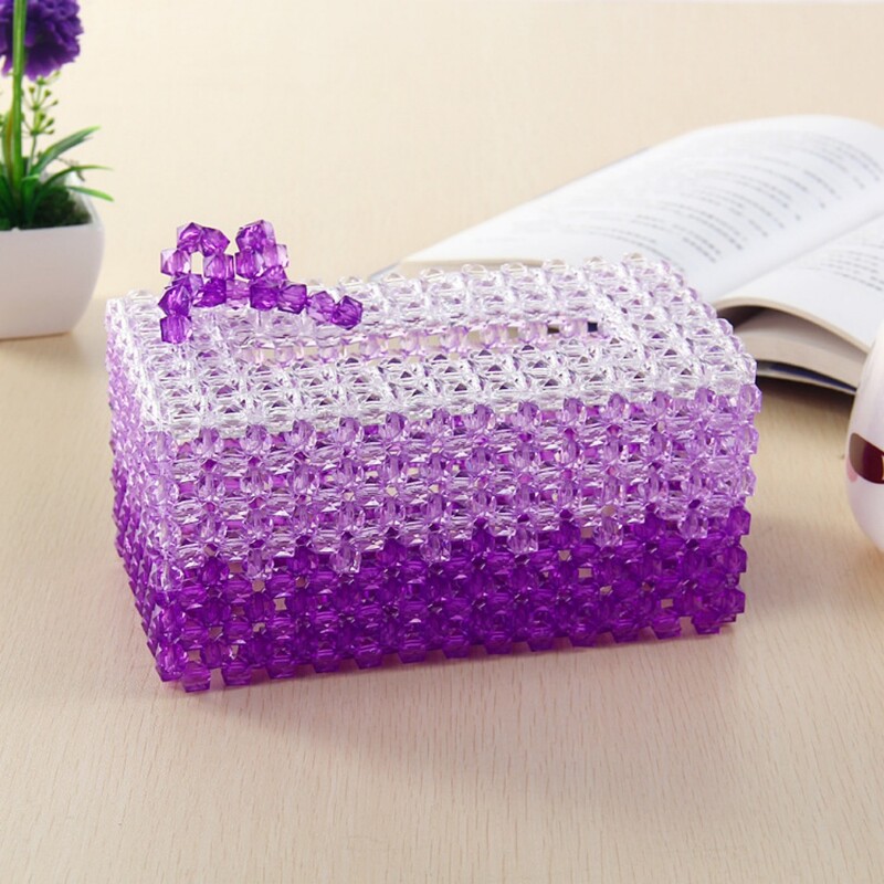 10 mm ručno rađene perle s kvadratnim dijamantnim perlama, pletene perle punog neba, prozirne kvadratne perle, tkane akrilne perle, slobodne perle