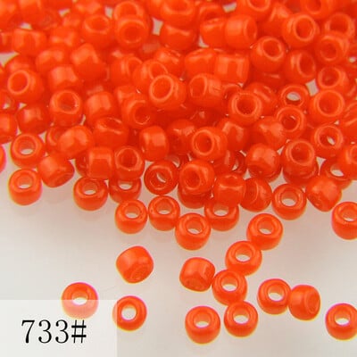 Veľkoobchodná podpora 2 mm 10 g/balenie sklenených krištáľových odevných korálok 19 farieb Odevné doplnky Šperky DIY remeselné doplnky