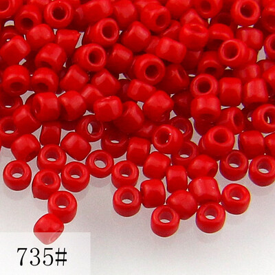 Veľkoobchodná podpora 2 mm 10 g/balenie sklenených krištáľových odevných korálok 19 farieb Odevné doplnky Šperky DIY remeselné doplnky