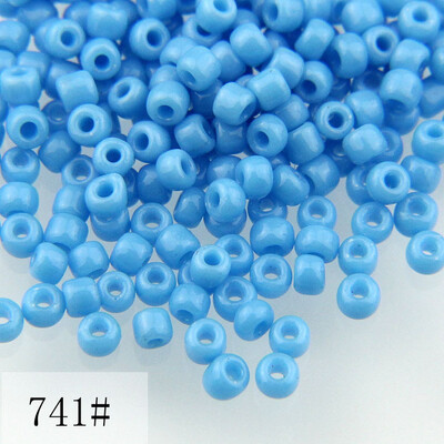 Veľkoobchodná podpora 2 mm 10 g/balenie sklenených krištáľových odevných korálok 19 farieb Odevné doplnky Šperky DIY remeselné doplnky