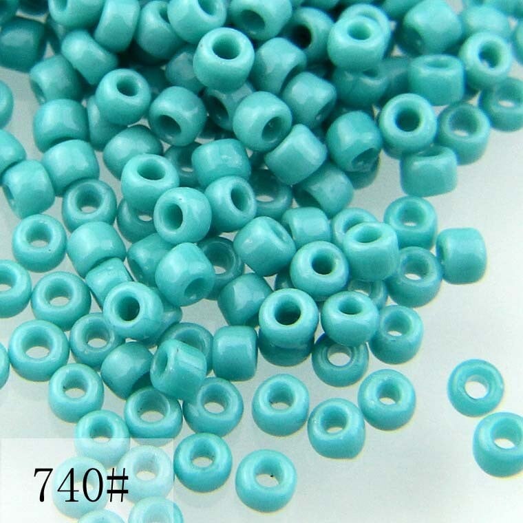 Veľkoobchodná podpora 2 mm 10 g/balenie sklenených krištáľových odevných korálok 19 farieb Odevné doplnky Šperky DIY remeselné doplnky