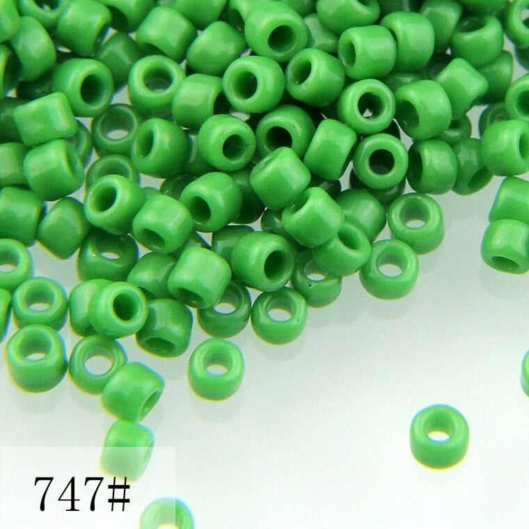 Veľkoobchodná podpora 2 mm 10 g/balenie sklenených krištáľových odevných korálok 19 farieb Odevné doplnky Šperky DIY remeselné doplnky
