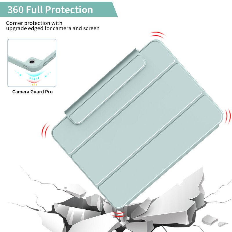 RBP iPad 10 10.9 2022 Pro 11 12.9 mágneses tok, iPad Air45 10.9 levehető hátlap, iPad 10.2 7/8/9th Mini6 tok