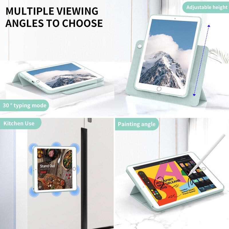 RBP iPad 10 10.9 2022 Pro 11 12.9 mágneses tok, iPad Air45 10.9 levehető hátlap, iPad 10.2 7/8/9th Mini6 tok