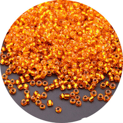 Aukštos kokybės 2/3/4 mm sudrėkintas sidabrinis stiklinis ryžių karoliukai palaidi karoliukai siuvinėjimas „pasidaryk pats“ karoliukų iškalimo medžiaga Naminiai papuošalų priedai