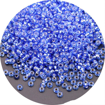 Aukštos kokybės 2/3/4 mm sudrėkintas sidabrinis stiklinis ryžių karoliukai palaidi karoliukai siuvinėjimas „pasidaryk pats“ karoliukų iškalimo medžiaga Naminiai papuošalų priedai