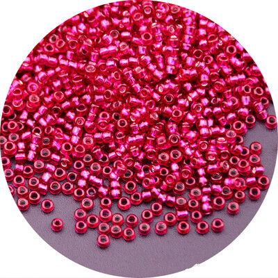 Aukštos kokybės 2/3/4 mm sudrėkintas sidabrinis stiklinis ryžių karoliukai palaidi karoliukai siuvinėjimas „pasidaryk pats“ karoliukų iškalimo medžiaga Naminiai papuošalų priedai