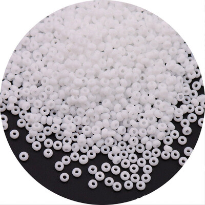 Aukštos kokybės 2/3/4 mm sudrėkintas sidabrinis stiklinis ryžių karoliukai palaidi karoliukai siuvinėjimas „pasidaryk pats“ karoliukų iškalimo medžiaga Naminiai papuošalų priedai