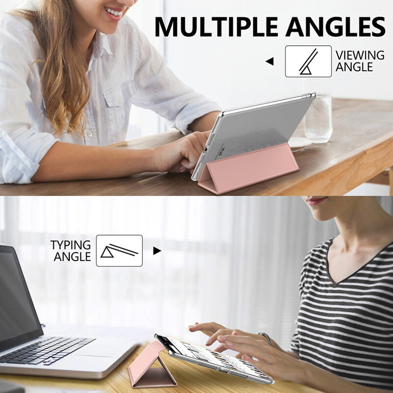 Puzdro Funda pre iPad 5. a 6. generácie 9,7 palca 2017 2018 z PU kože pre iPad Air 1 2 9,7 Pro 9,7 2016