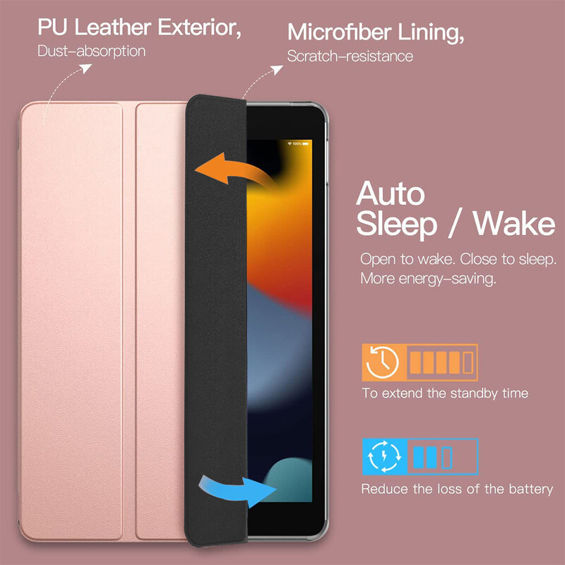 Puzdro Funda pre iPad 5. a 6. generácie 9,7 palca 2017 2018 z PU kože pre iPad Air 1 2 9,7 Pro 9,7 2016