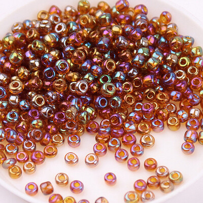 1,5 mm-es 2 mm-es 3 mm-es 4 mm-es távtartó üvegmaggyöngyök AB Színes cseh üveg maggyöngy kézzel készített ékszerekhez barkácsolás ruhakészítés varrógyöngy