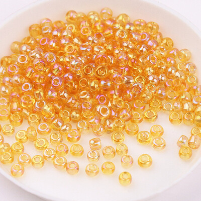 1,5 mm-es 2 mm-es 3 mm-es 4 mm-es távtartó üvegmaggyöngyök AB Színes cseh üveg maggyöngy kézzel készített ékszerekhez barkácsolás ruhakészítés varrógyöngy