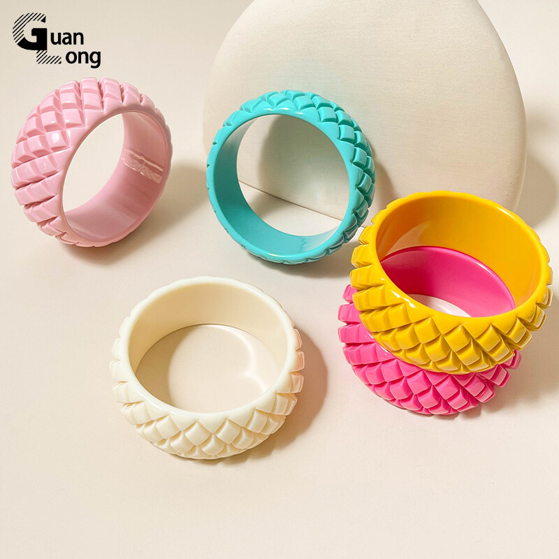 GongLong široke modne prilagođene narukvice za žene Nakit Geometrijski poklon Vintage narukvice za djevojčice s dizajnerskim šarmom