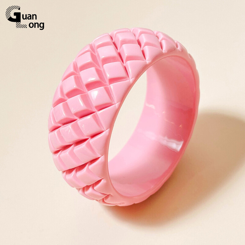 GongLong široke modne prilagođene narukvice za žene Nakit Geometrijski poklon Vintage narukvice za djevojčice s dizajnerskim šarmom