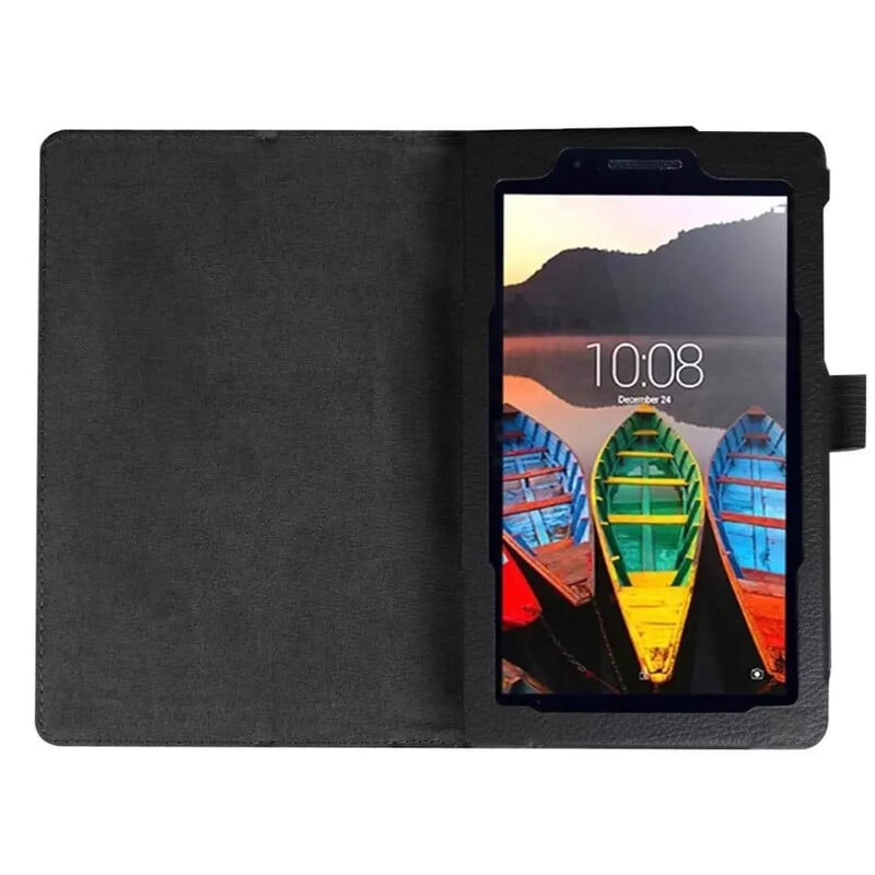 Ležérne pevné puzdro z PU kože, ochranný stojan, kryt pre Lenovo Tab3 Tab 3 7 730 730F 730M 730X TB3-730F TB3-730M 7" tablet