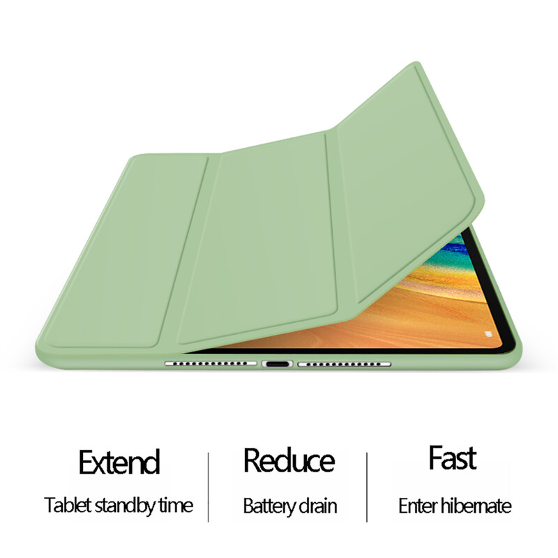 Sillicon tok Huawei MatePad Pro10.8 MRX-W09 összecsukható állványhoz, táblagép kihajtható burkolatához MatePad Pro 10.8 tokhoz