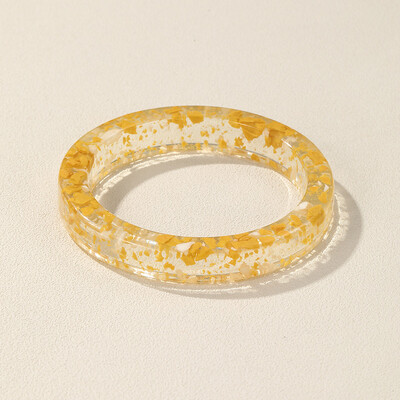 GuanLong μοντέρνα πολύχρωμα μανσέτα από ρητίνη βραχιόλια για γυναίκες Λεπτά γεωμετρικά στρογγυλά βραχιόλια βραχιόλια για κορίτσια Χέρι μόδας κοσμήματα δώρο