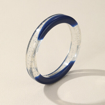 GuanLong μοντέρνα πολύχρωμα μανσέτα από ρητίνη βραχιόλια για γυναίκες Λεπτά γεωμετρικά στρογγυλά βραχιόλια βραχιόλια για κορίτσια Χέρι μόδας κοσμήματα δώρο