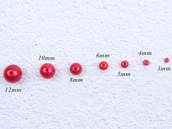 3 мм 4 мм 5 мм 6 мм 8 мм 10 мм 12 мм кръгла форма ABS перлени мъниста за мъниста пластмасови производствени космически мъниста Направи си сам ръчно запояване