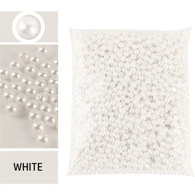 3 mm 4 mm 5 mm 6 mm 8 mm 10 mm 12 mm okruglog oblika ABS biserne perle za perle plastične proizvodne kuglice Ručno lemljenje