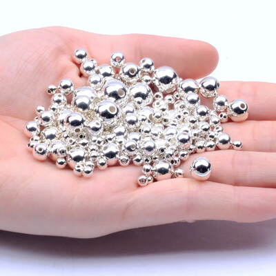 3 mm 4 mm 5 mm 6 mm 8 mm 10 mm 12 mm okruglog oblika ABS biserne perle za perle plastične proizvodne kuglice Ručno lemljenje