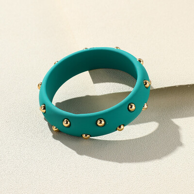 Naujos vintažinės dervos krištolinės apyrankės moterims korėjietiškos geometrinės plačios apvalios rankogalių apyrankės, žavios, madingos auksinės spalvos papuošalai