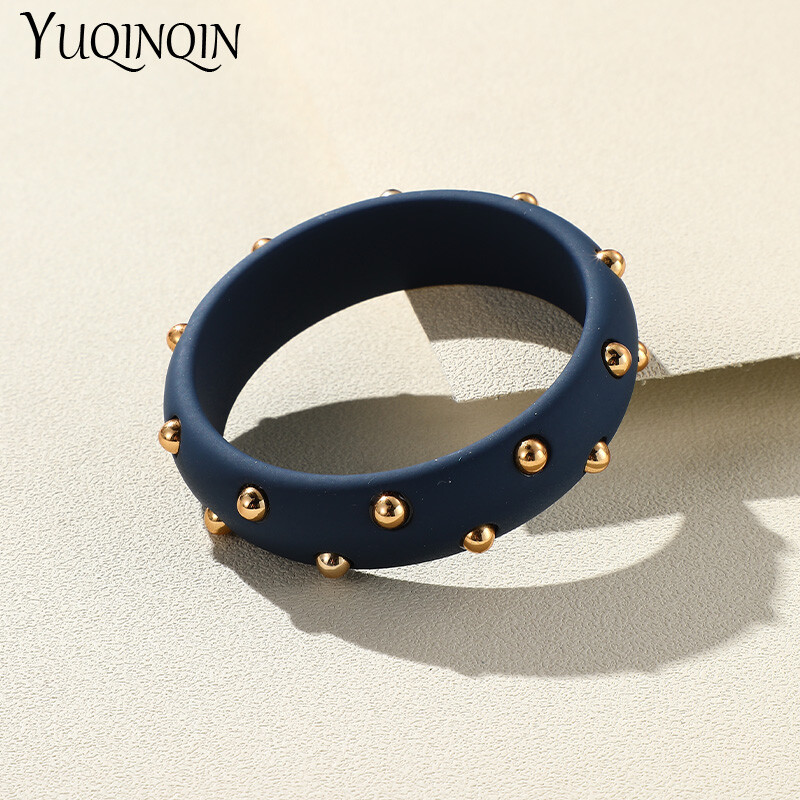 Naujos vintažinės dervos krištolinės apyrankės moterims korėjietiškos geometrinės plačios apvalios rankogalių apyrankės, žavios, madingos auksinės spalvos papuošalai